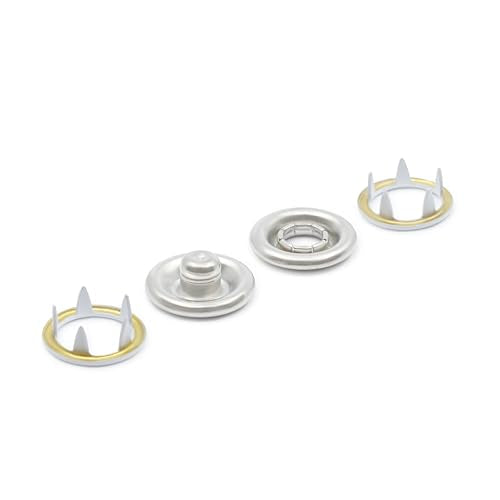 Dritz Size 16 White Snap Fasteners - 7 Count (7/16-Inch)