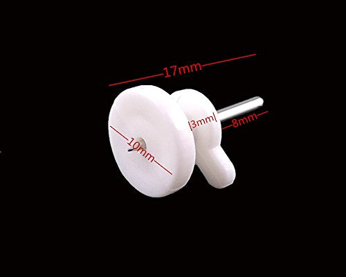 50pcs Mini Non-Mark Picture Frame Wall Hooks - White