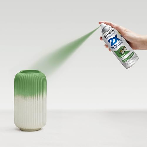 Rust-Oleum Painter's Touch 2X Ultra Cover Spray Paint Satin Leafy Green 12oz - Interior & Exterior