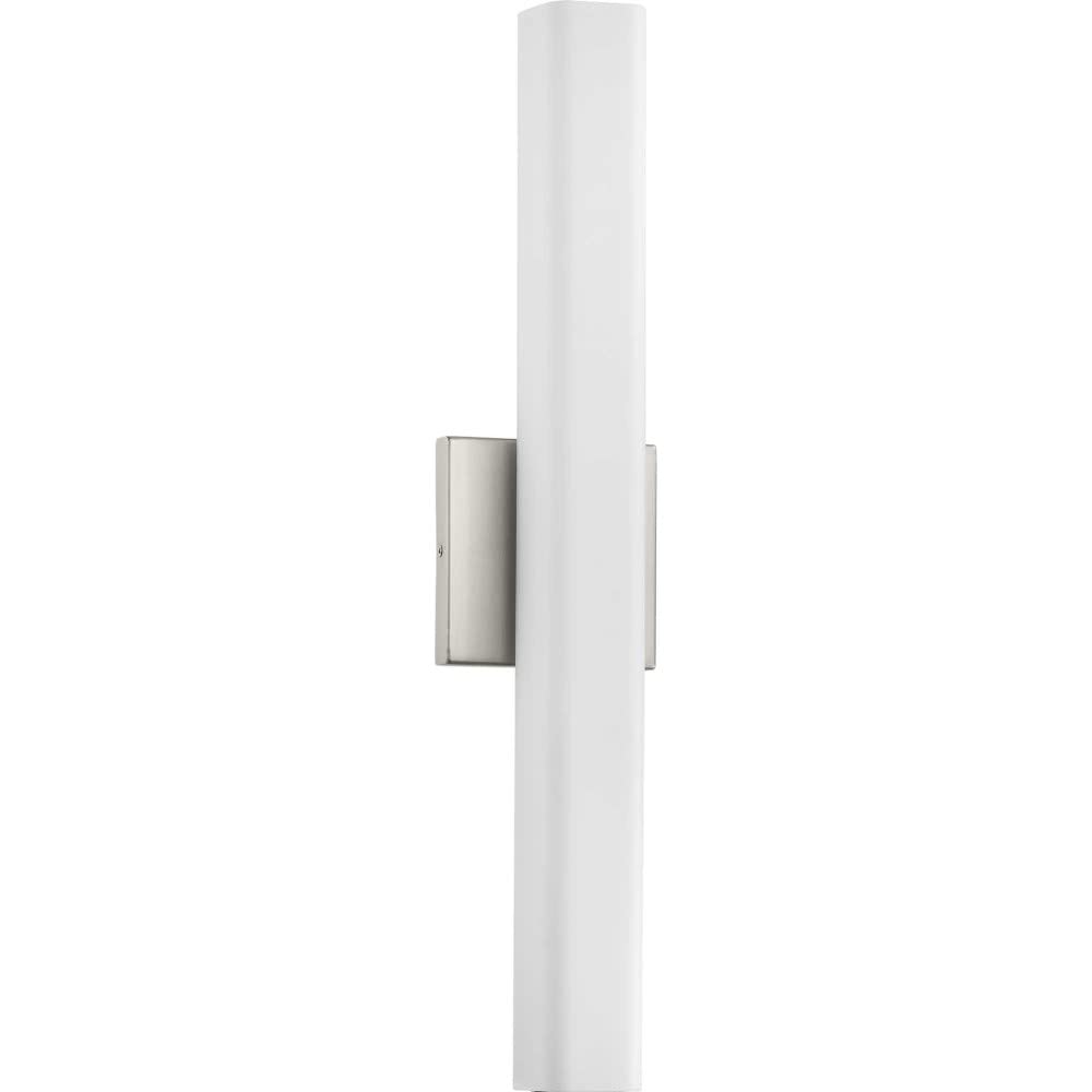 Progress Lighting Beam LED Collection 22" Etched Opal Glass Modern Bath Vanity Light Polished Chrome