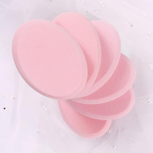 BWESOO High Elasticity Pink Makeup Sponge Oval Beauty Blender Puff
