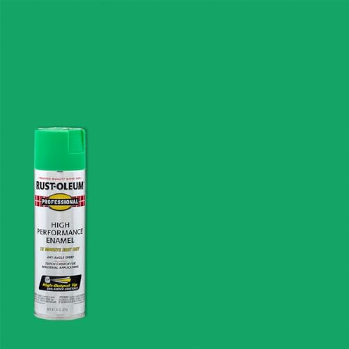 Rust-Oleum Professional Gloss Safety Green Spray Paint - 15 Ounce