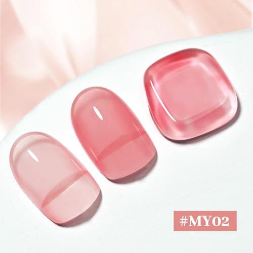 OpenLive Jelly Pink Nail Polish 16.5ml Quick Dry Long Lasting Shine