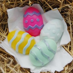 Bamutu Easter Silicone Mold Set Bunny Egg Basket Chocolate Candy Pan