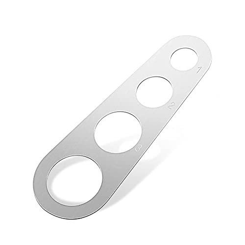 Stainless Steel Spaghetti Measuring Spoons - 1 to 4 Servings