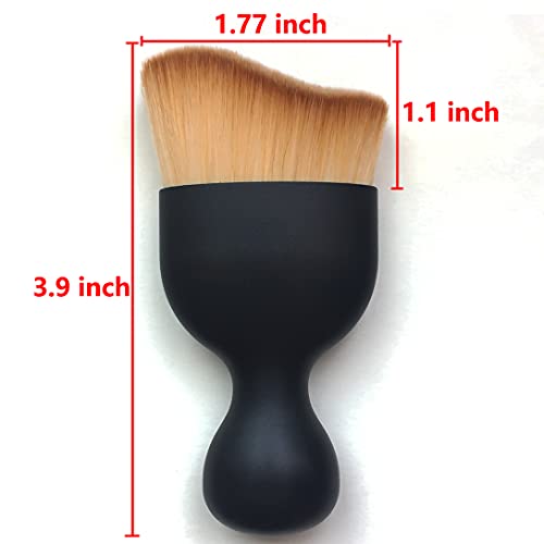 RN BEAUTY S-Shaped Kabuki Foundation & Face Powder Makeup Brush