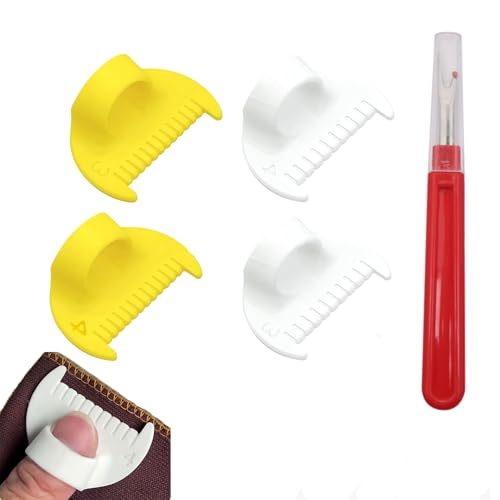 Sewing Gauge Ruler Set with Seam Ripper - 5Pcs Edge Stitch Lock
