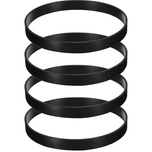 Mudder 4-Pack 3031120 Vacuum Belts for Bissell Models 7/9/10