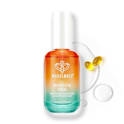 Modelones 3-in-1 Nail Dehydrator and Primer with Vitamin A E & Keratin