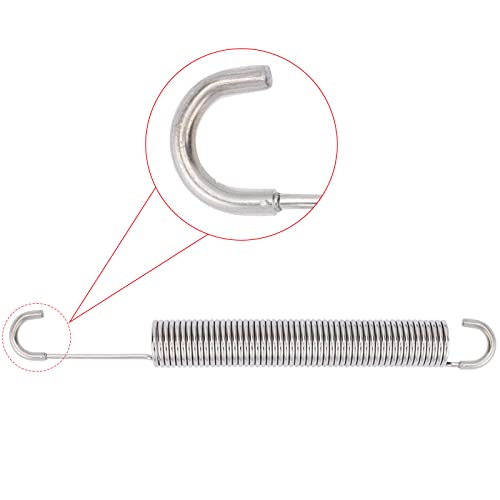 7-Inch Recliner Spring Replacement with Stainless Steel Hook