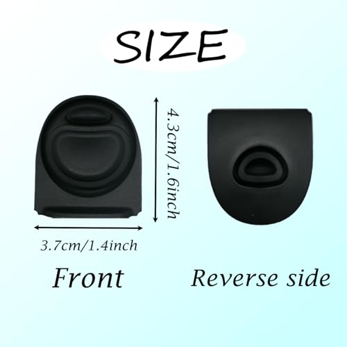 4pcs Replacement Stopper for Owala FreeSip 24oz 32oz, Silicone Water Bottle Lid Stopper Compatible with Owala 19/24/32/40oz Leak Proof Silicone Bottle Cap Gasket Parts Accessories (Black)
