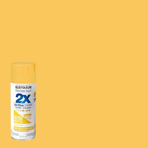 Rust-Oleum Painter's Touch Ultra Matte Spray Paint - Golden Leaf, 12oz (Pack of 6)