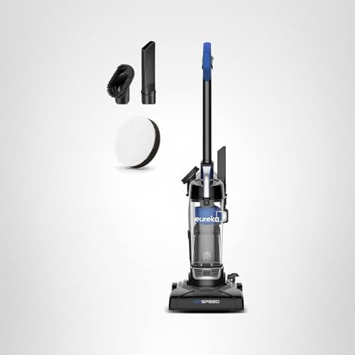 Eureka NEU10AE5 Powerful Bagless Upright Vacuum Cleaner Carpet and Floor, AirSpeed Ultra-Lightweight Vacuum Cleaner, w/ Replacement Filter, Blue