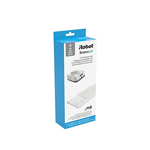 iRobot Braava Jet m Series Dry Sweeping Pads (7-Pack) - Electrostatic Cleaning