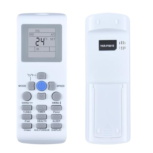 PZL YKR-P/001E AC Remote Control for AUX/York Mini Split Units