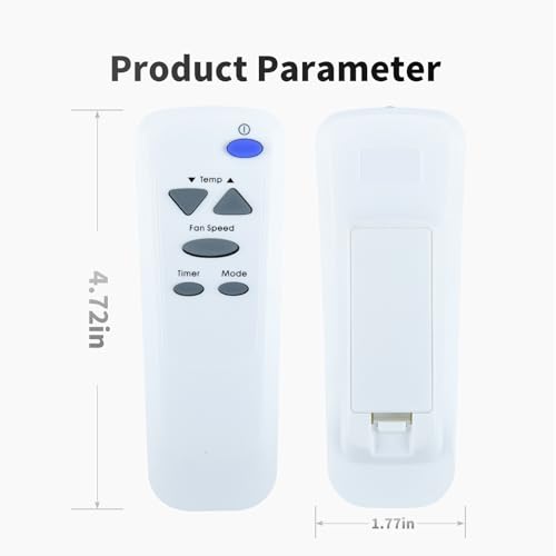 ZWP AKB73016012 Replacement Remote for LG Air Conditioners