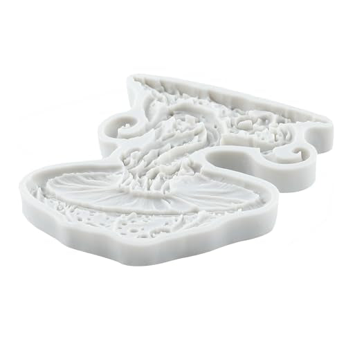 Lingzhi Mushroom Silicone Fondant Mold for Cake Decorating and Candy