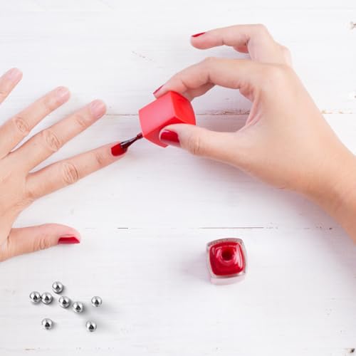100 Pcs Stainless Steel Paint Mixing Balls 4mm Agitator Bearings