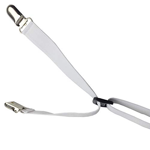 Eopocdor Adjustable 6-Way Bed Sheet Straps - Heavy Duty Sheet Fasteners
