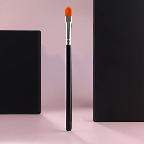 IPRESTA Flat Concealer Makeup Brush - Synthetic Precision Eye & Face Brush
