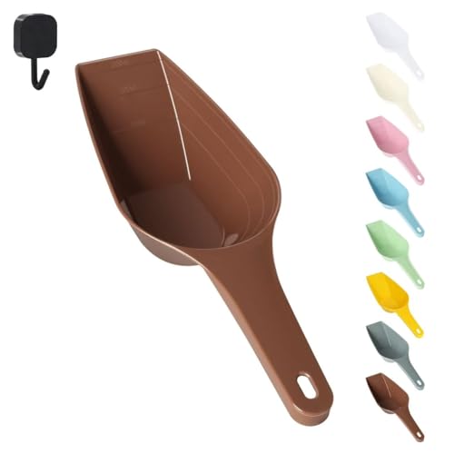 Dog Food Scoop with Measuring Lines - 2 Cup Capacity