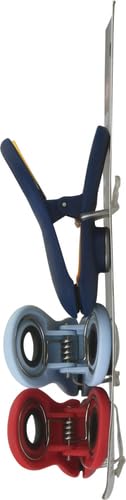 OXO Good Grips 4-Piece All-Purpose Magnetic Clips Set Navy Blue/Yellow/Red & Light Blue