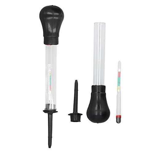Yuecoom 2Pcs Car Battery Density Tester Kit - High Precision Hydrometer for RV/Ship