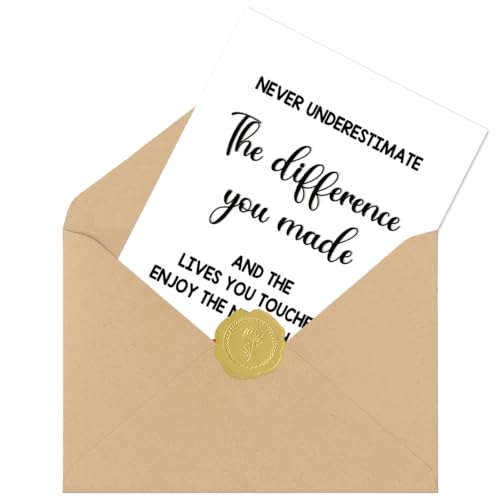Cardevo Farewell Retirement Card (DA-011) - 7x5 Luxury Linen Greeting Card