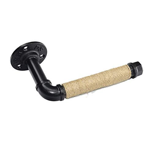 Y-Nut Industrial Pipe Toilet Paper Holder - Rustic Steampunk SHJJ-PH-RP