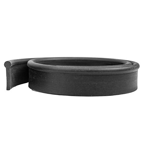 37-Inch Soft Squeegee Replacement Rubber - Round Top Professional Grade