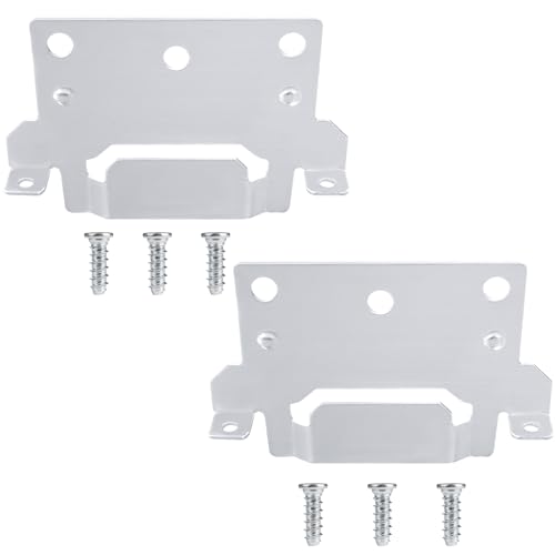 Bed Frame Mounting Plate Replacement for IKEA 116791 & 110789, 2 Pack