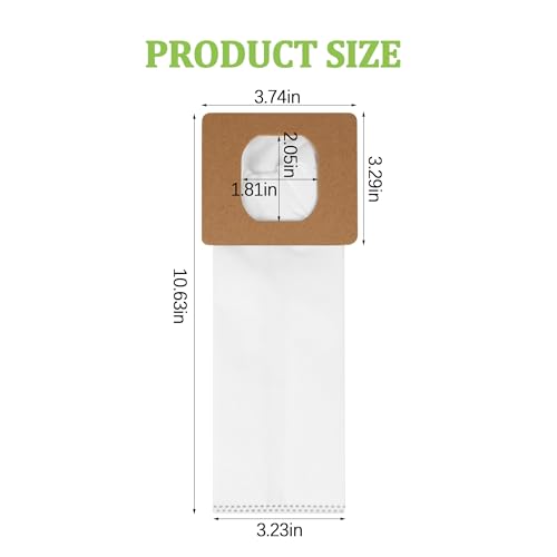 5-Pack Type I HEPA Vacuum Bags for Hoover AH10005 Series