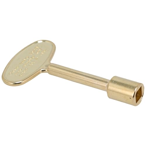 Supplying Demand 3" Universal Gas Fireplace & Fire Pit Key - Polished Brass