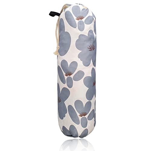 TOGETRUE Light Grey Plastic Bag Holder Wall Mount Organizer for Kitchen & Pantry