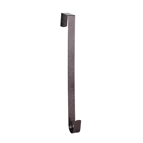 Sattiyrch 15-Inch Textured Brass Wreath Hanger for Doors