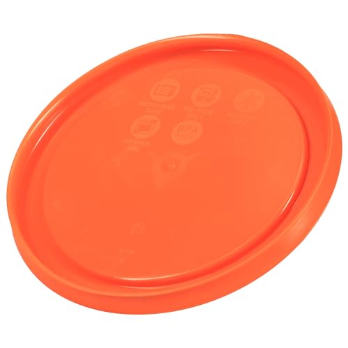 Pyrex 7200-PC 2-Cup Orange Replacement Lids - 2-Pack BPA-Free Plastic