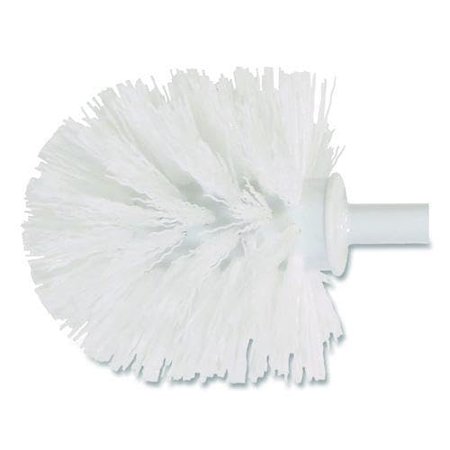 Boardwalk Spiral Toilet Bowl Brush, 13-Inch Handle, White Bristles