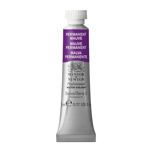 Winsor & Newton Professional Watercolor 5ml Tube - Permanent Mauve