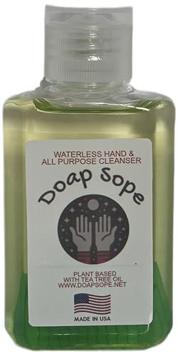Dope Soap Plant-Based Hand Cleanser with Tea Tree Oil - No Rinse