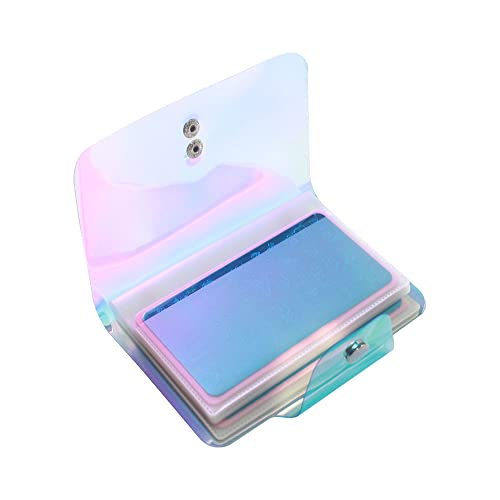 VNC 20 Slots Nail Art Stamping Plate Holder Light Blue Organizer for 6x12cm Plates