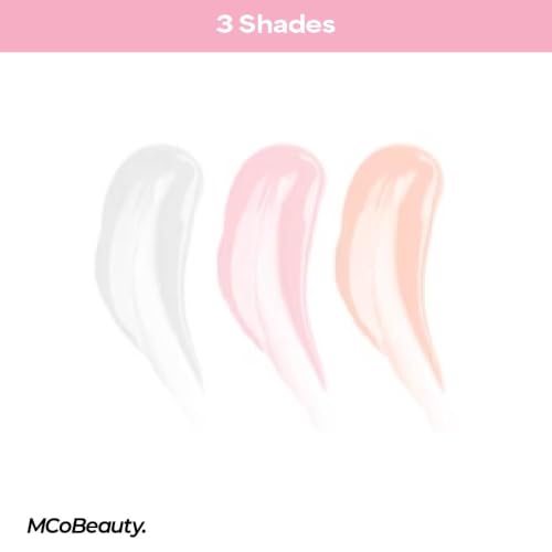 MCoBeauty Lip Gloss Trio Keychain Set - 3 Mini High Shine Hydrating Shades