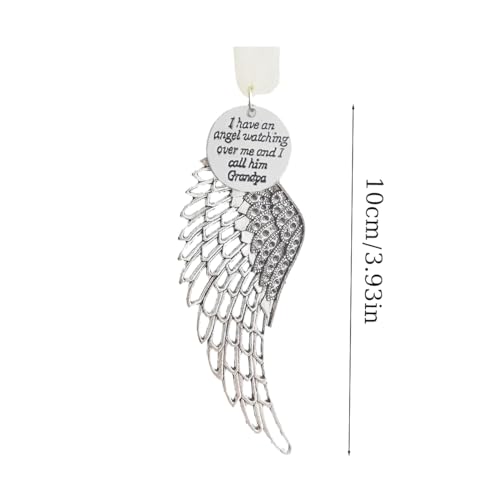 Memorial Christmas Ornament Angel Wing Sympathy Gift for Loss of Loved One