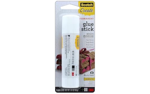 3M Scotch Craft Stick - 1.41 oz Non-Toxic Adhesive for Photos & Fabric
