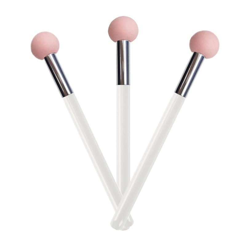 3 Pcs Mushroom Head Sponge Powder Makeup Brushes for Foundation & Concealer