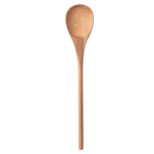 Natural Acacia Wooden Cooking Spoon - Heat Resistant & Ergonomic