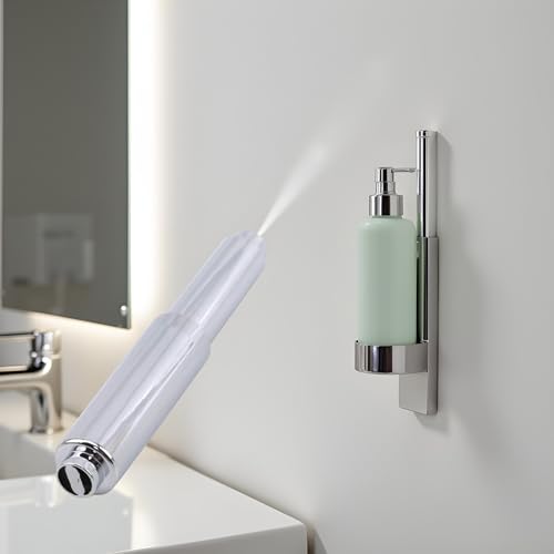 Tustao Silver Spring Loaded Toilet Paper Holder Replacement Roll Insert