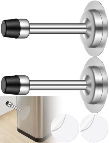 NiHome 2 PCS Stainless Steel Wall Protector for Trash Can
