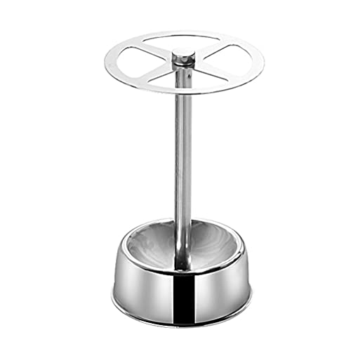 Teensery Stainless Steel 4-Slot Toothbrush Holder and Desk Organizer