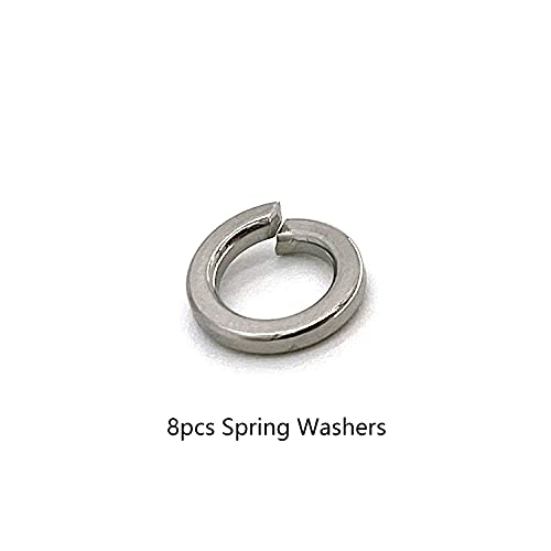 304 Stainless Steel Headboard and Footboard Bolt Kit - 4 Inch Hardware Set