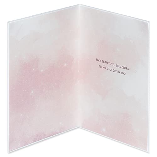 Papyrus Sympathy Card - Sending Comfort & Love with Foil Accents